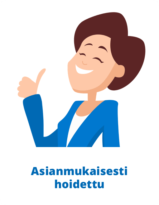 Asianmukaisesti hoidettu